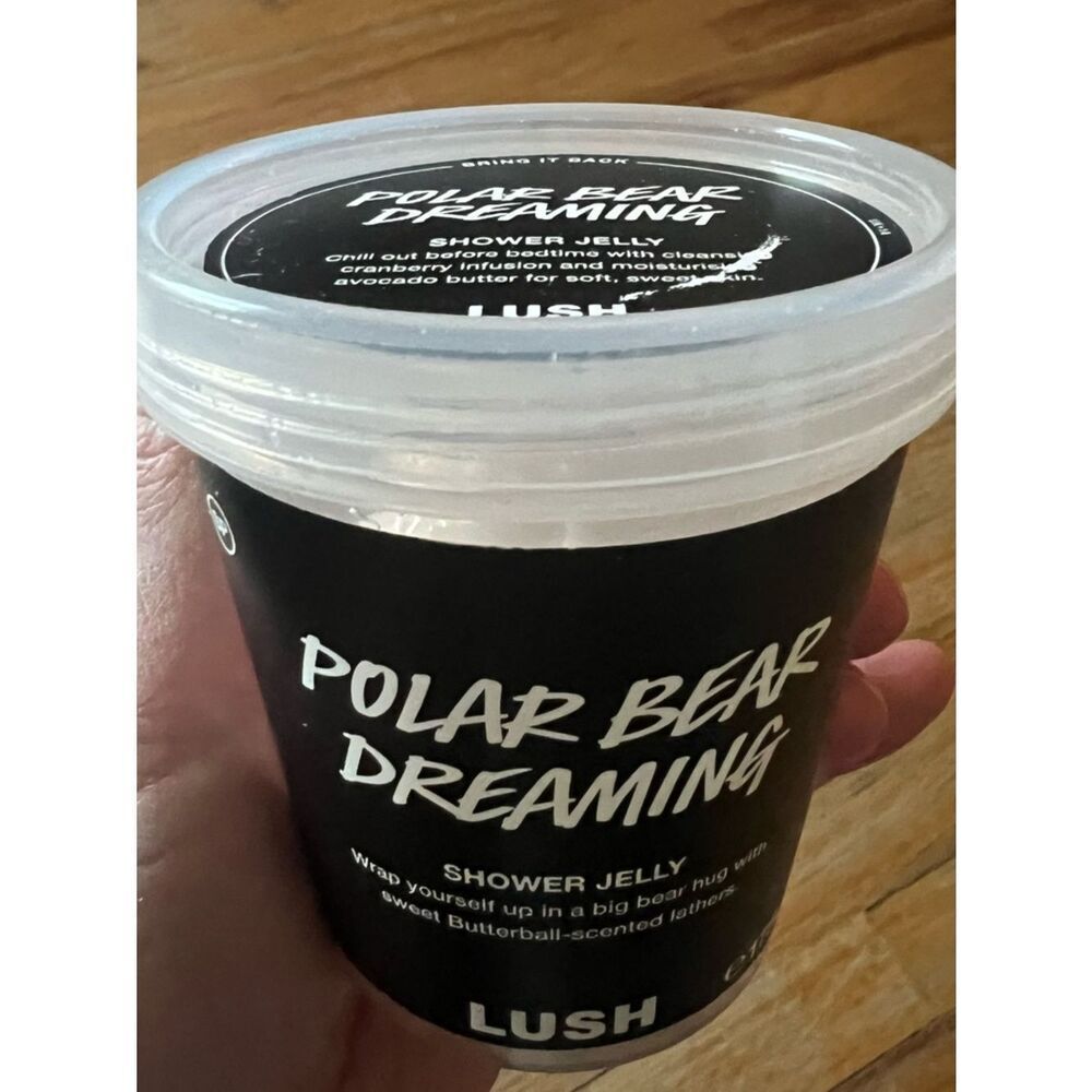 LUSH UK Polar Bear Dreaming Shower Jelly - RARE BRAND NEW BUTTERBALL SCENT